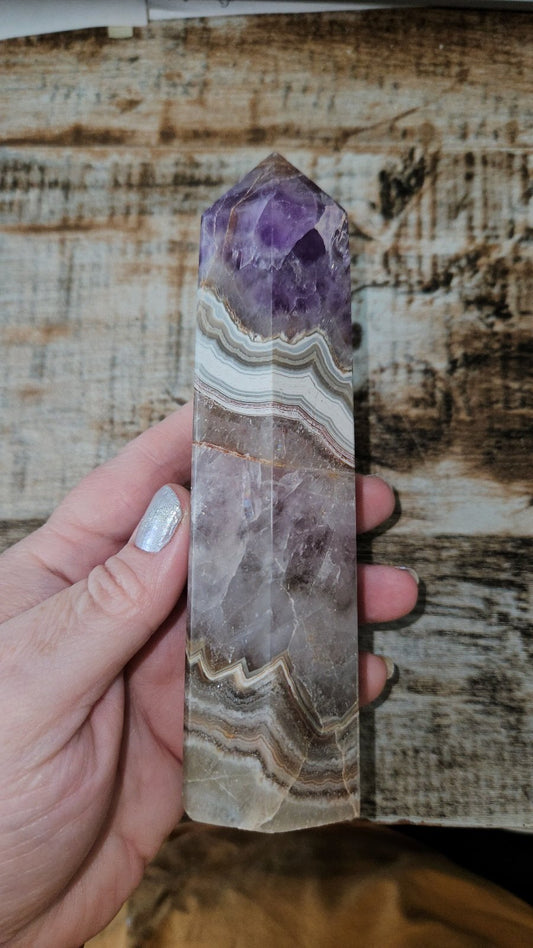 Mexican Amethyst Crazy Lace