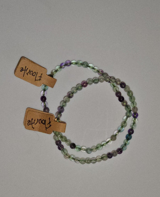 Bracelets - Flourite 4mm