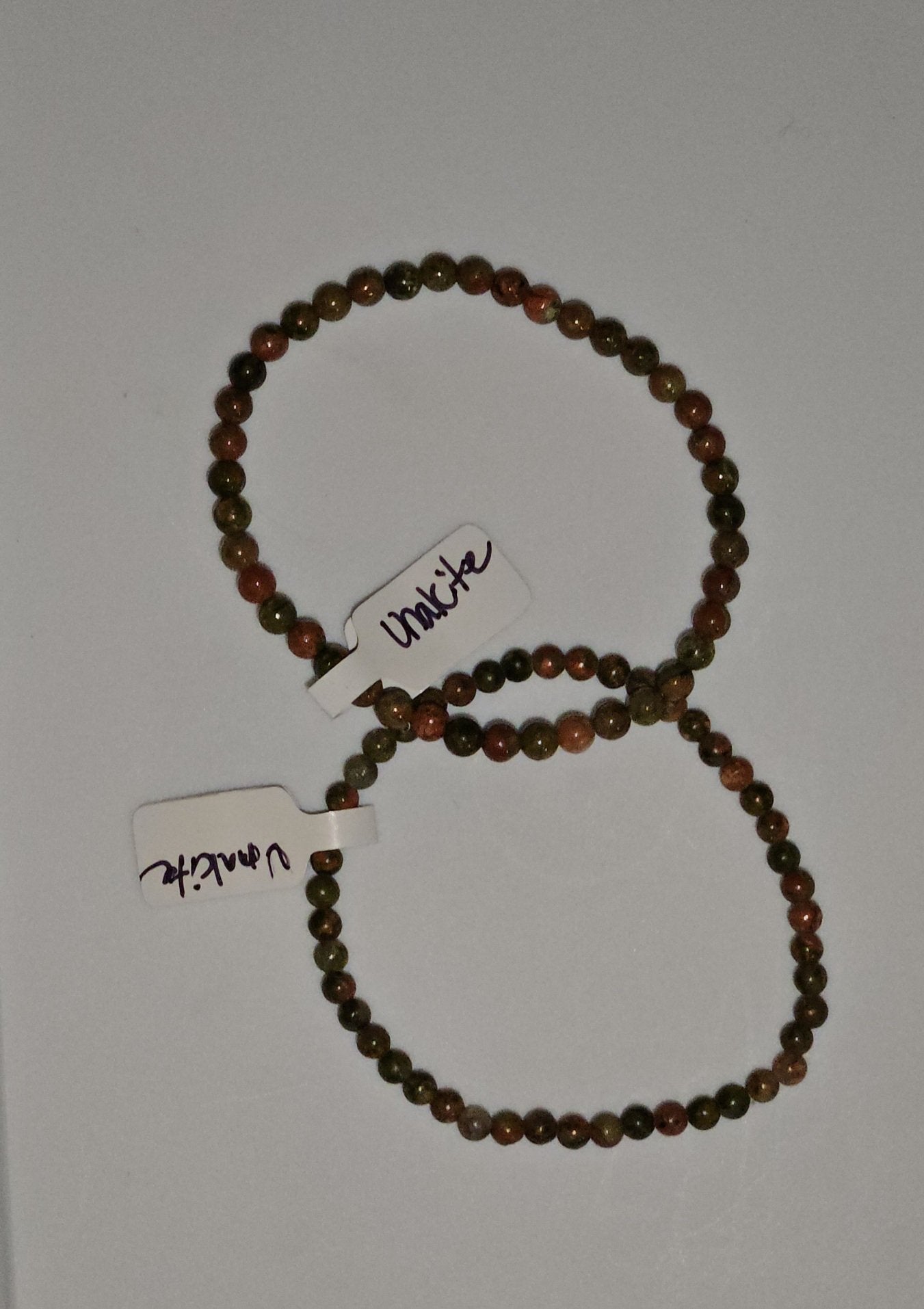 Bracelets - Unakite 4mm