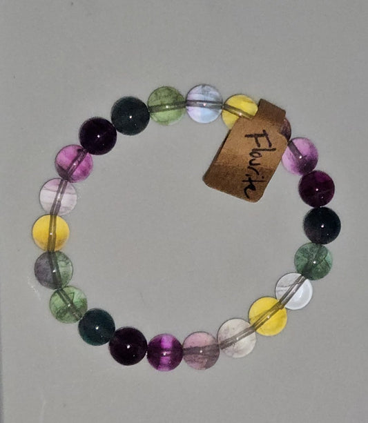 Bracelets - Flourite 8mm