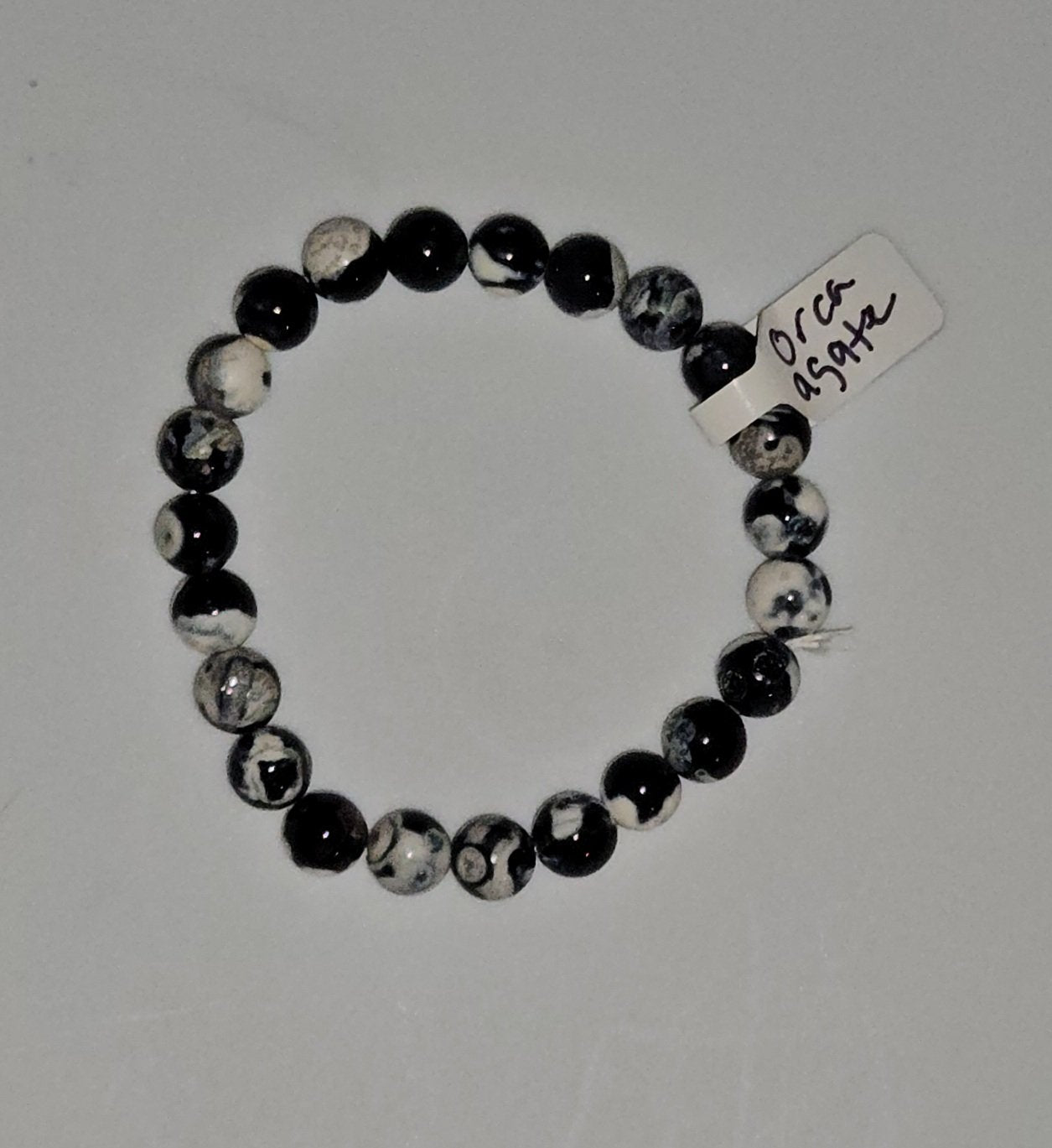 Bracelets - Orca Agate 8mm