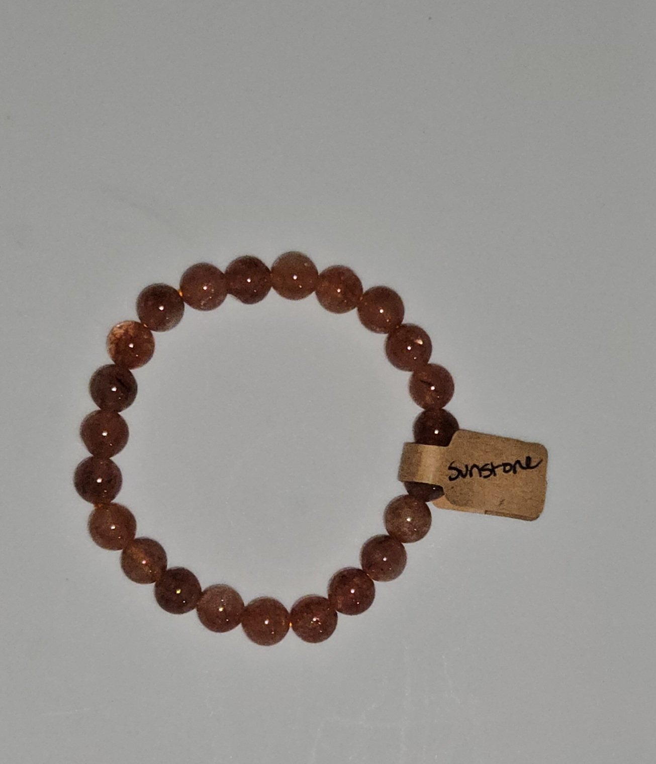 Bracelets - Sunstone 8mm