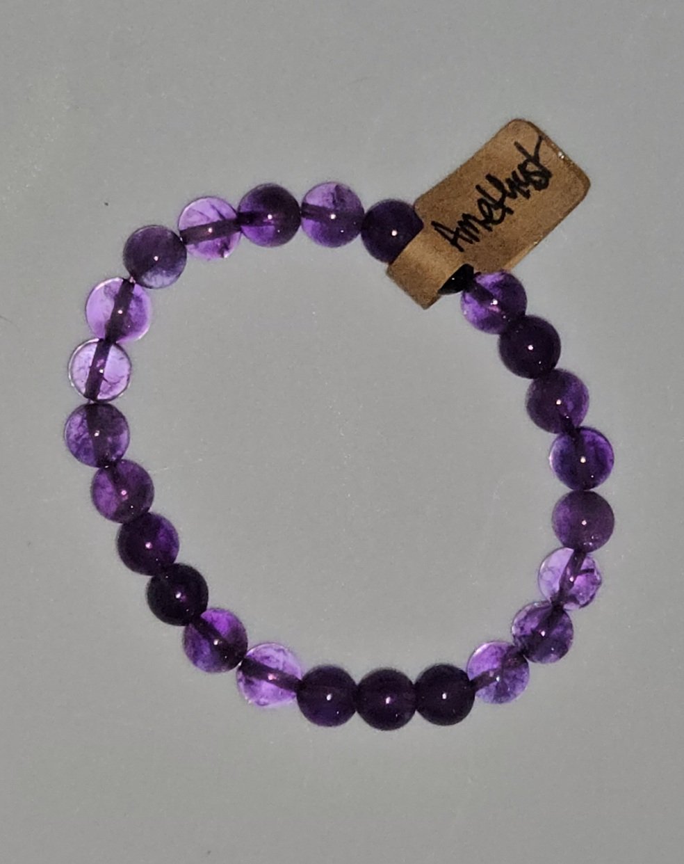 Bracelets - Amethyst 8mm