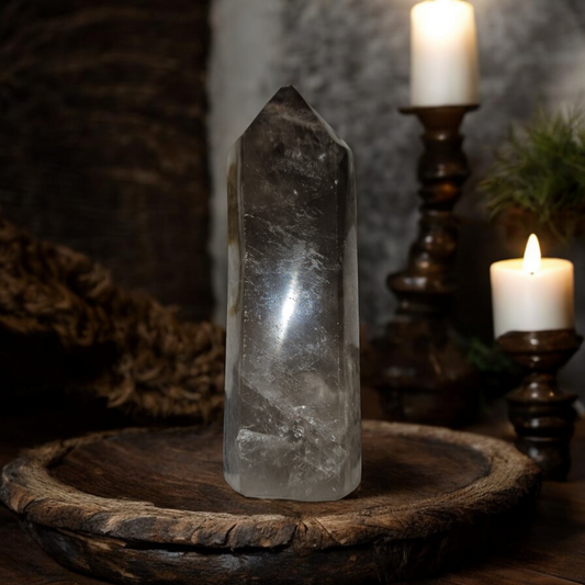 Smokey Quartz Tower