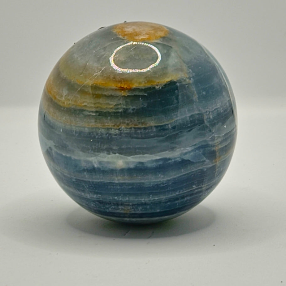 Blue Oynx Sphere - Large