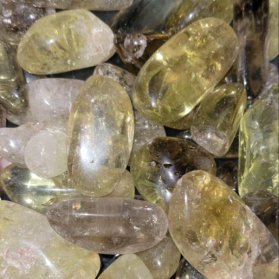 Natural Citrine Tumbles