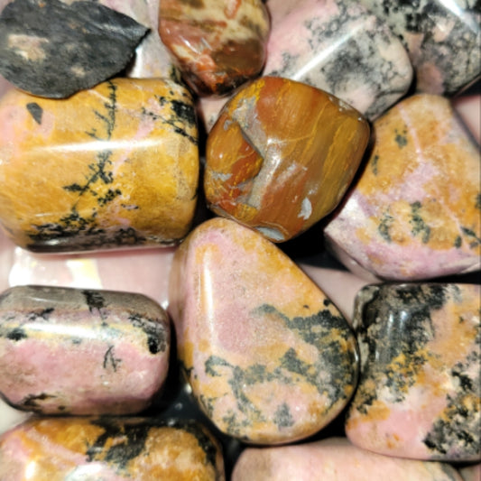 Rhodonite Tumbles -Large