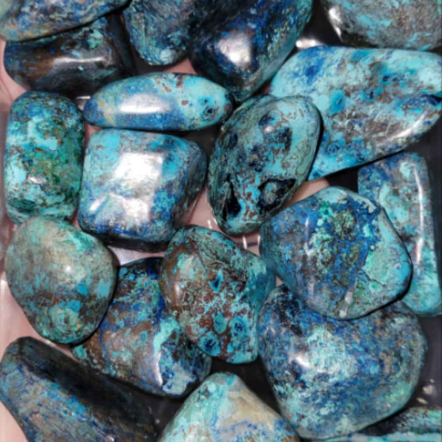 Shattuckite Tumbles Large