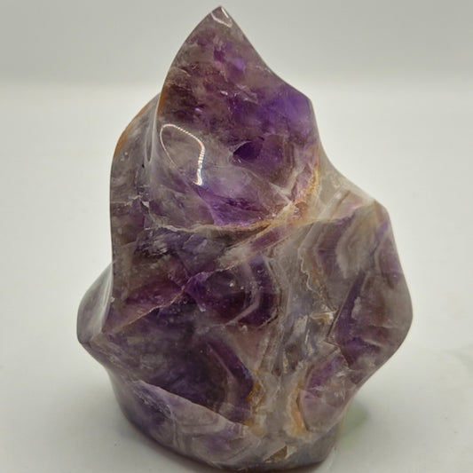 Chevron Amethyst Flame