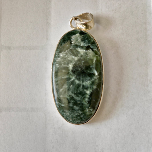 Sterling Silver Seraphinite