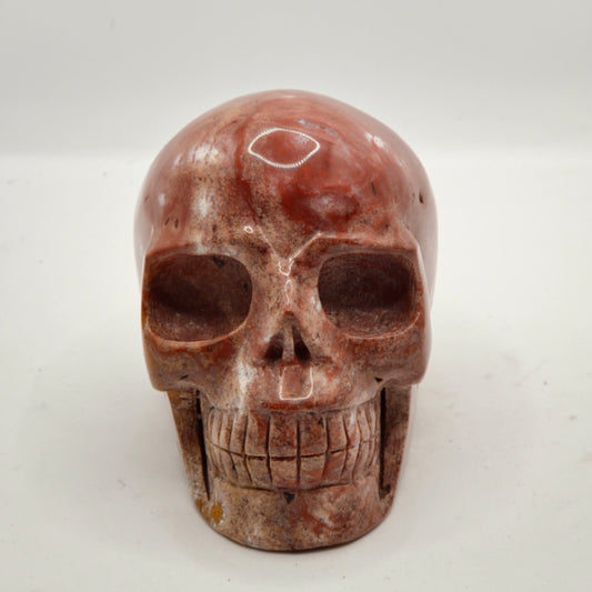 Ocean Jasper Skull